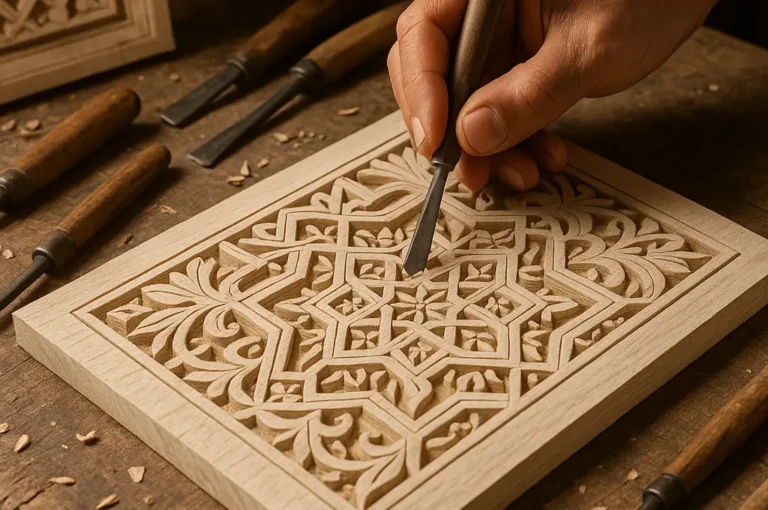 Moroccan Wood Carving