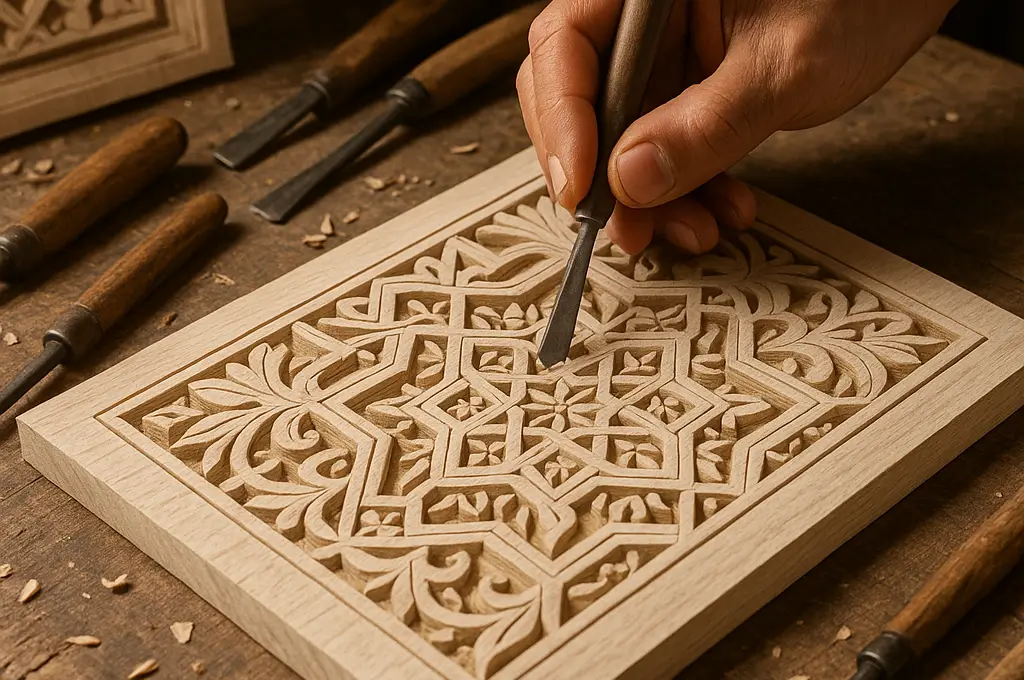 Moroccan Wood Carving