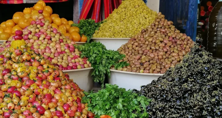 Morocco olives