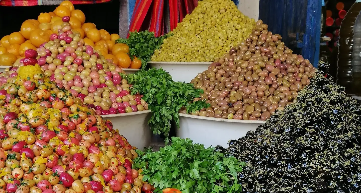 Morocco olives