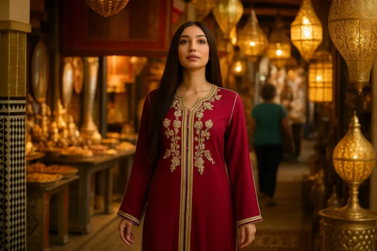 What to Wear Under a Kaftan