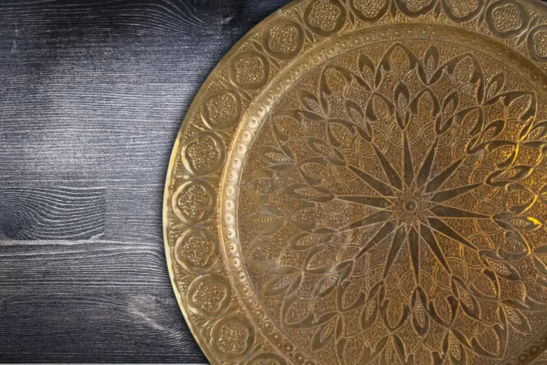 Moroccan Brass Tray